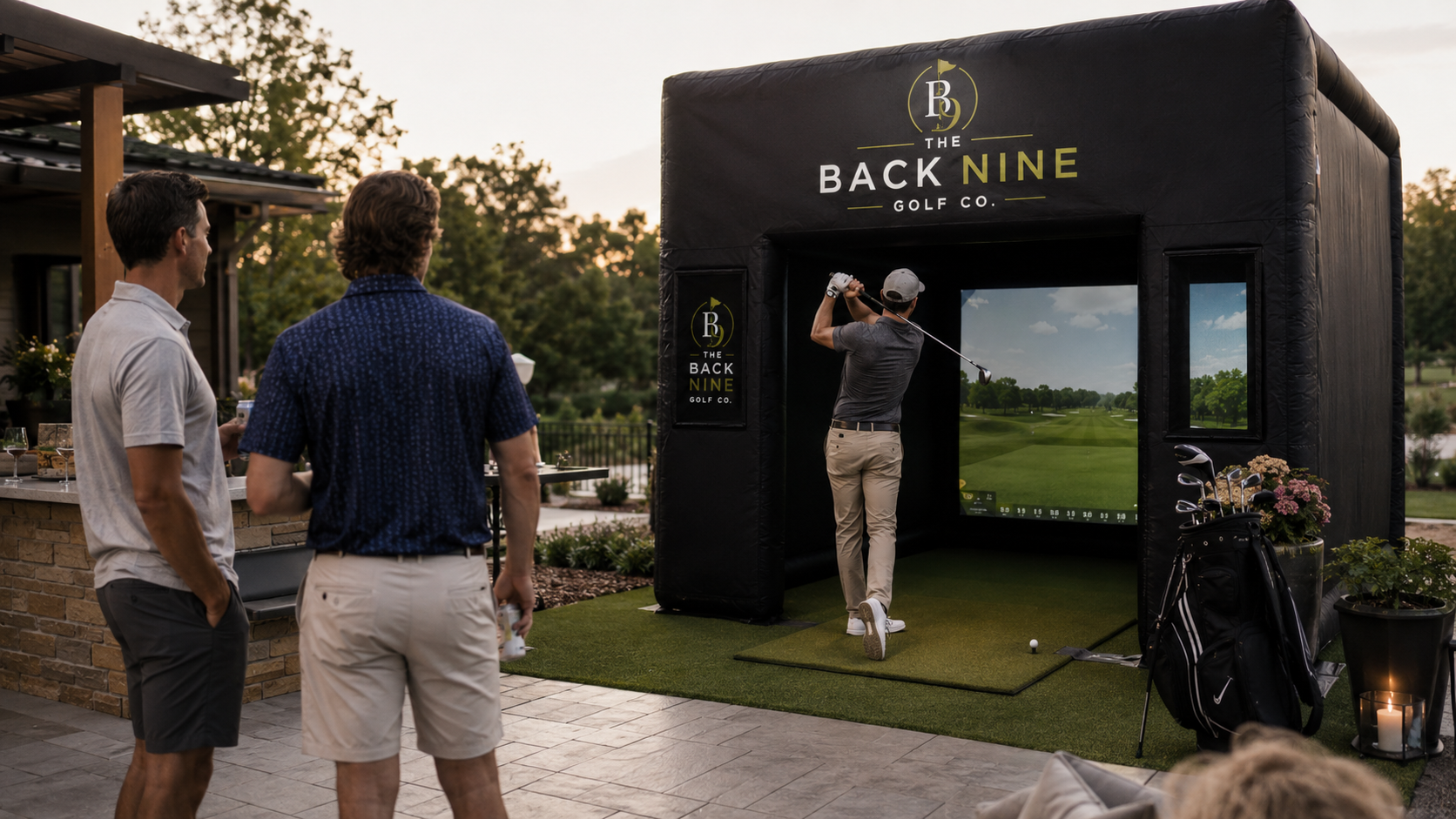 Golf Simulator Event Package